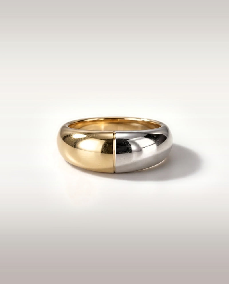 Bague Bicolore