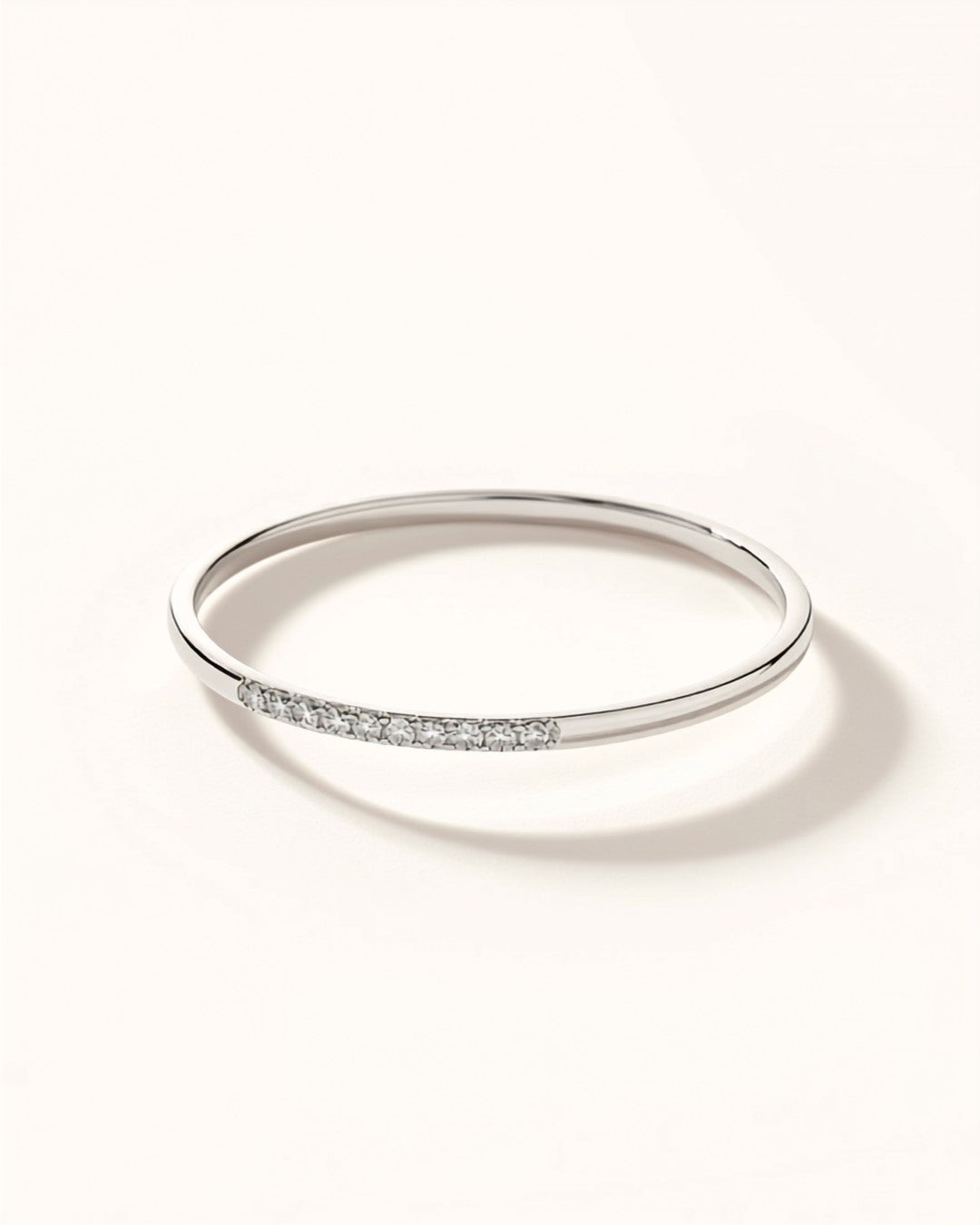 Jonc Pavé argent 925 — Carron et Olivier