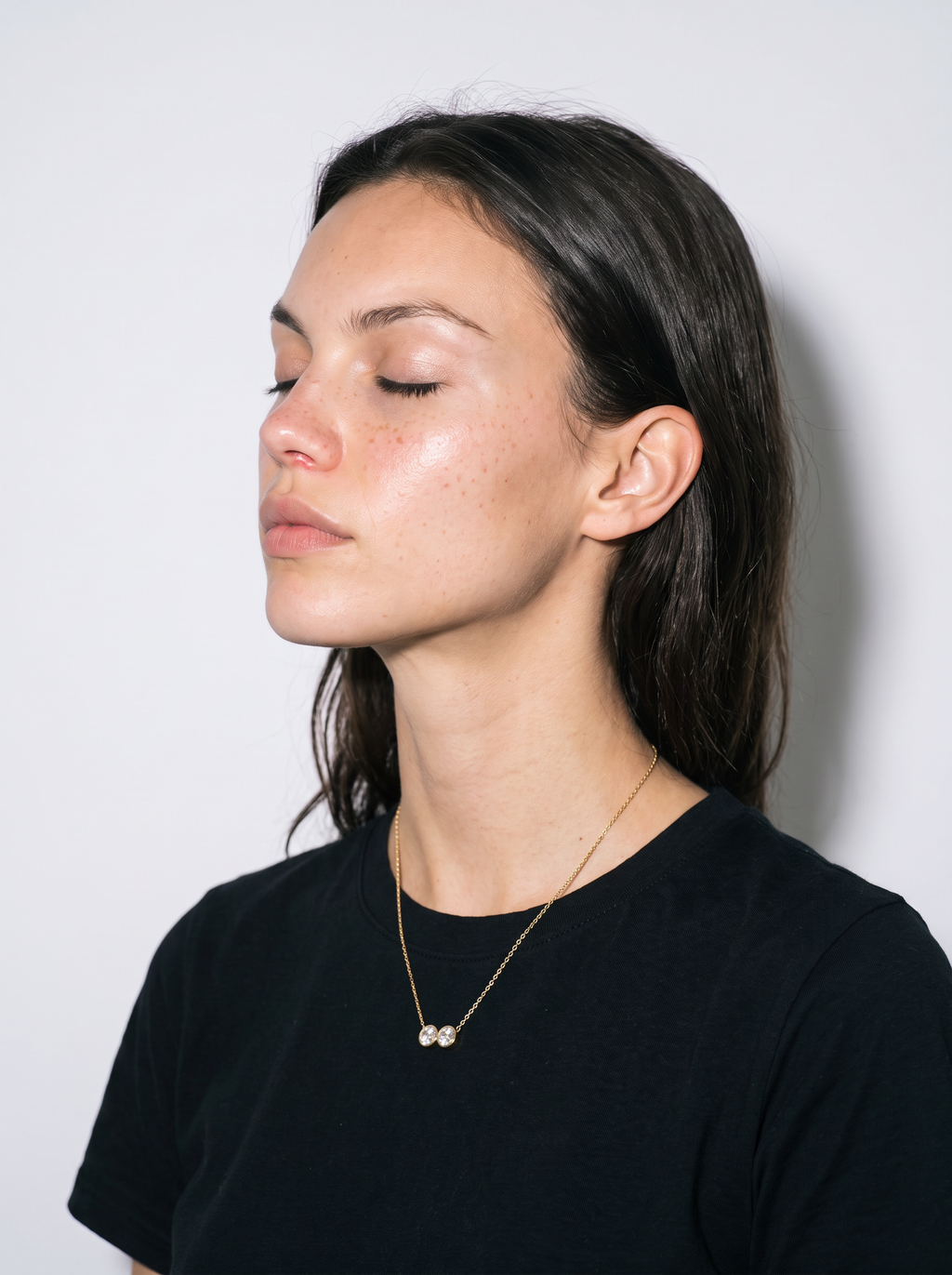 Collier Duo porté