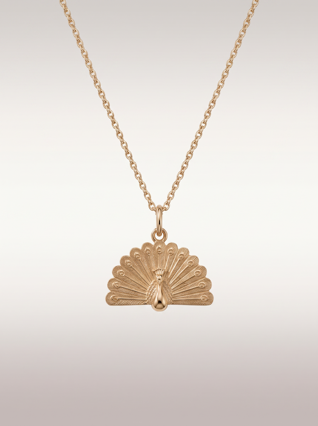 Collier Paon — vue de face