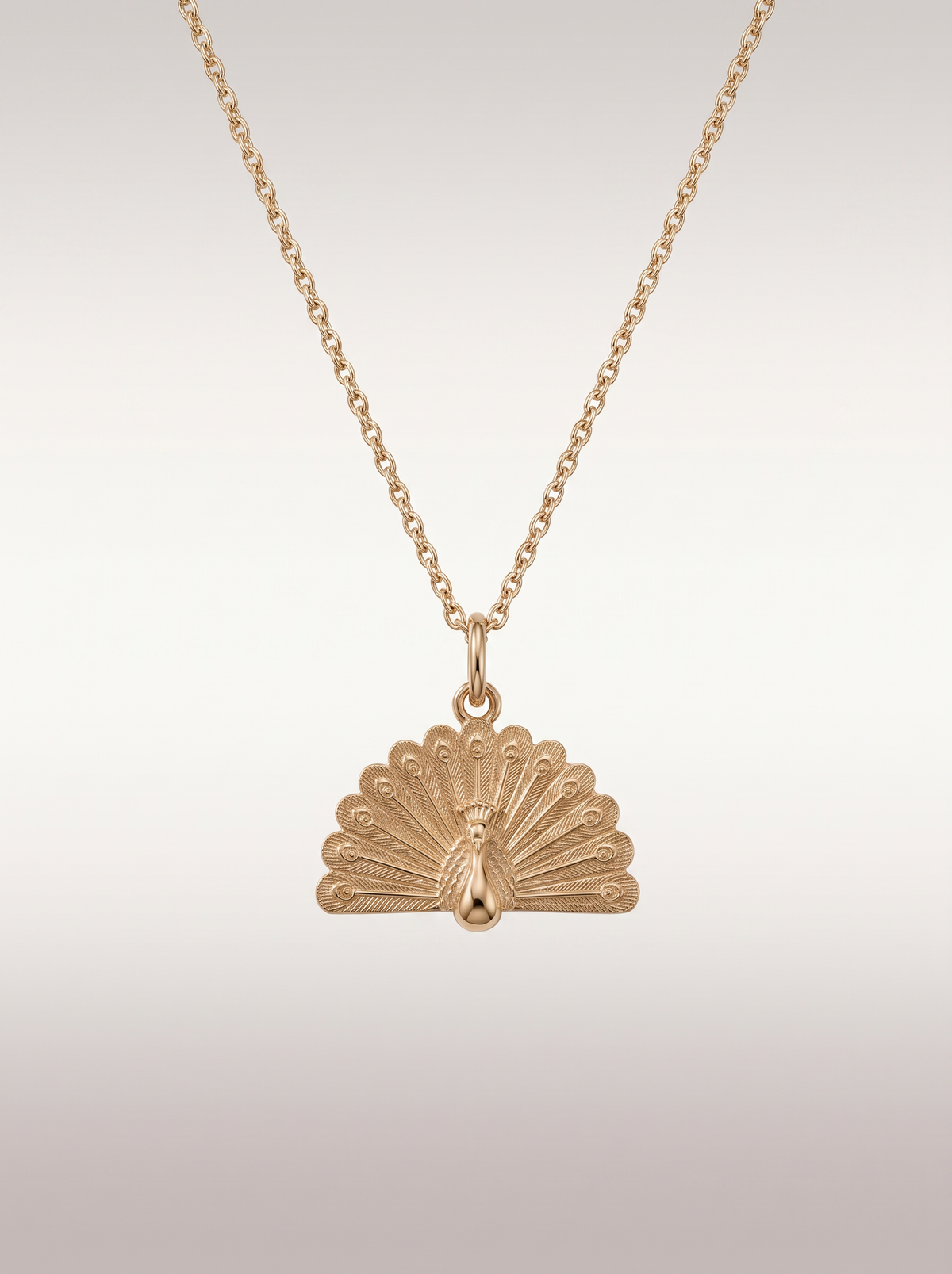 Collier Paon — vue de face