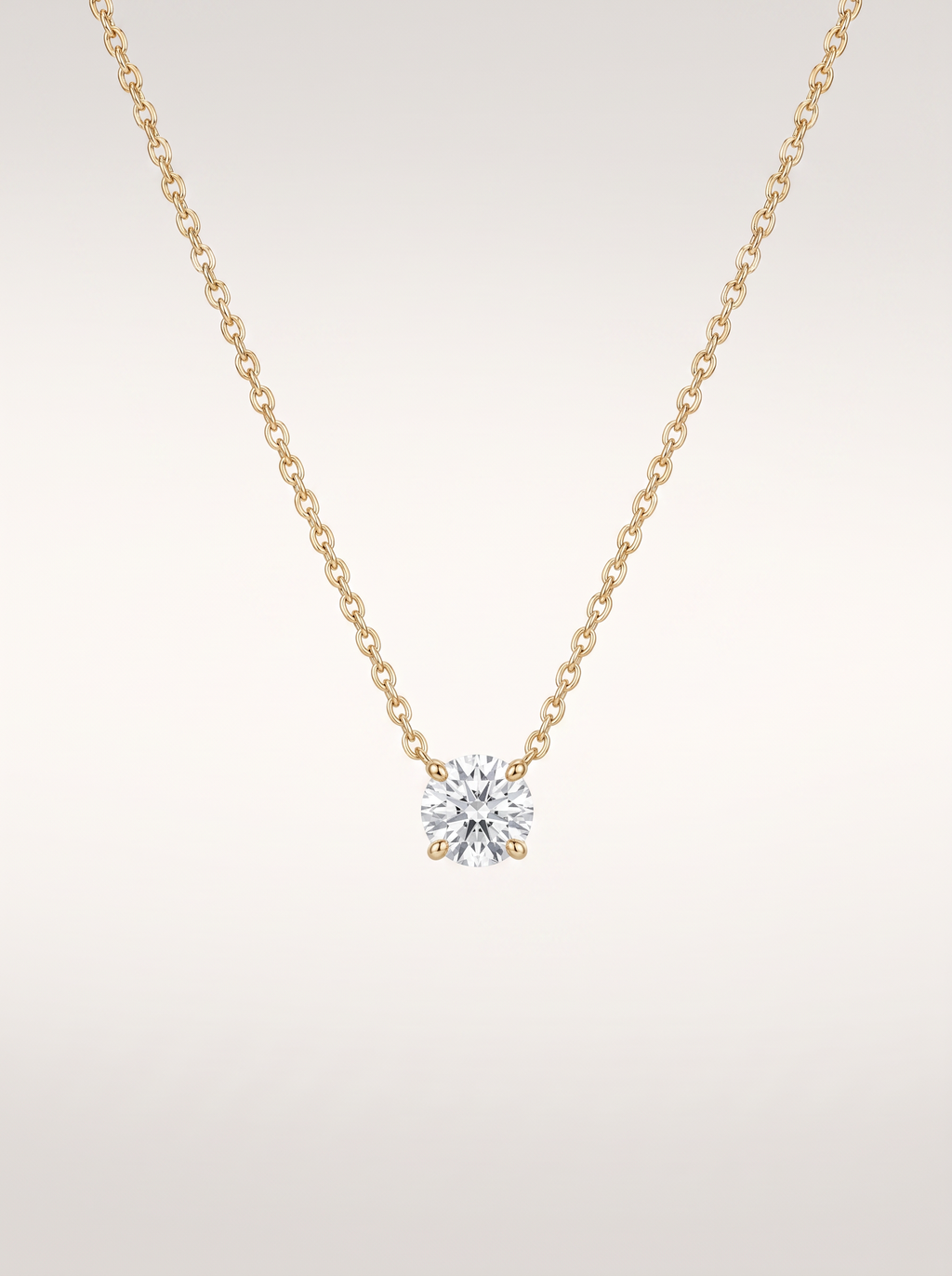 Collier Solitaire — vue de face