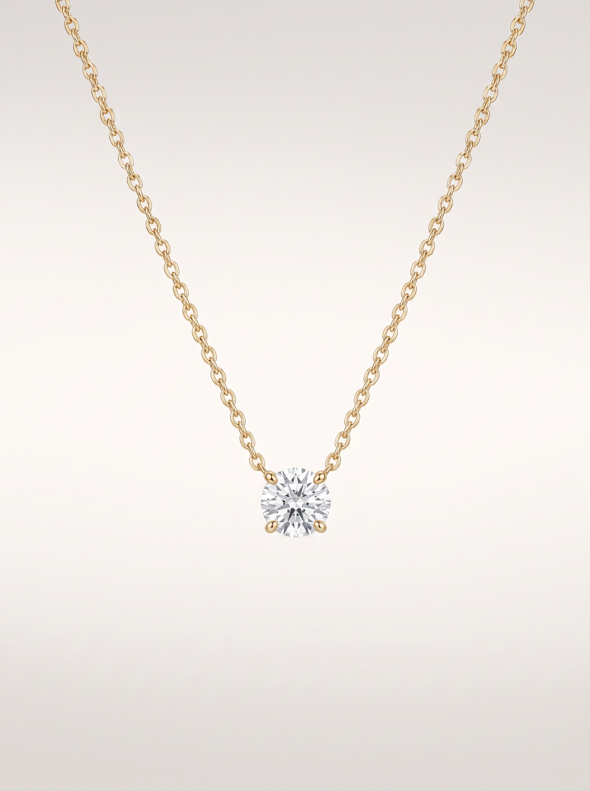 Collier Solitaire — vue de face