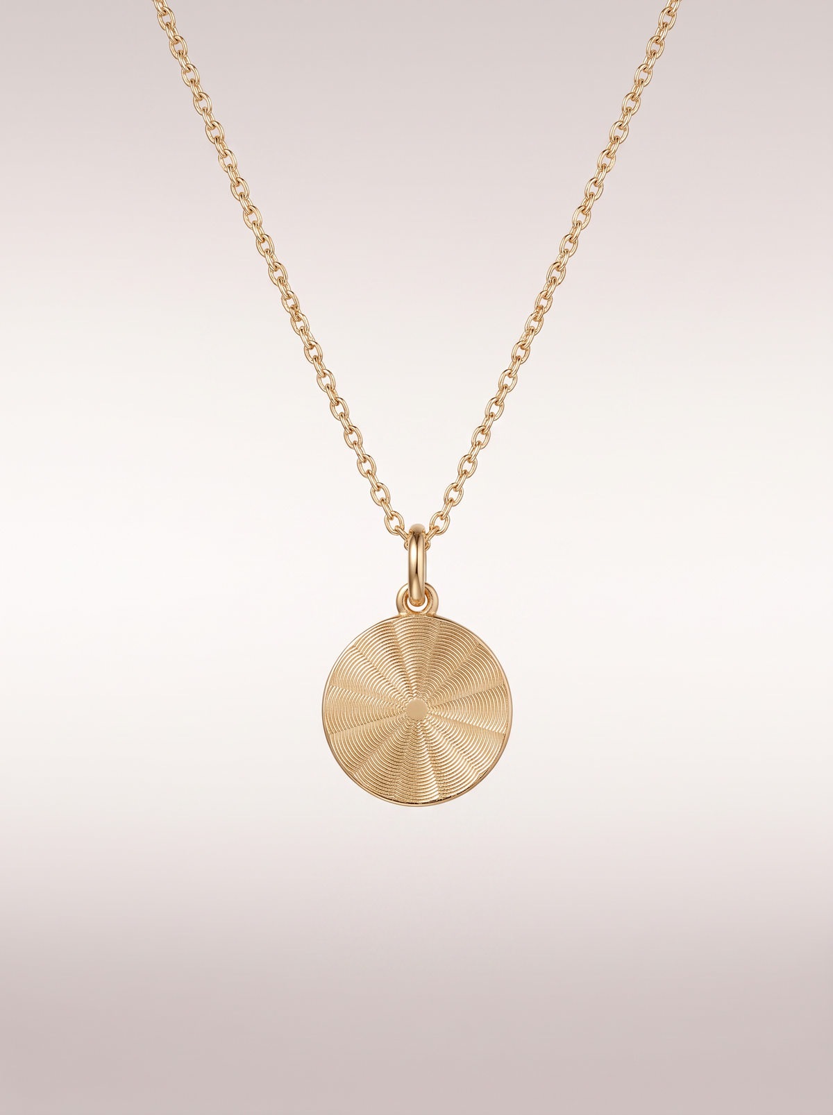 Collier Médaillon Soleil — vue de face