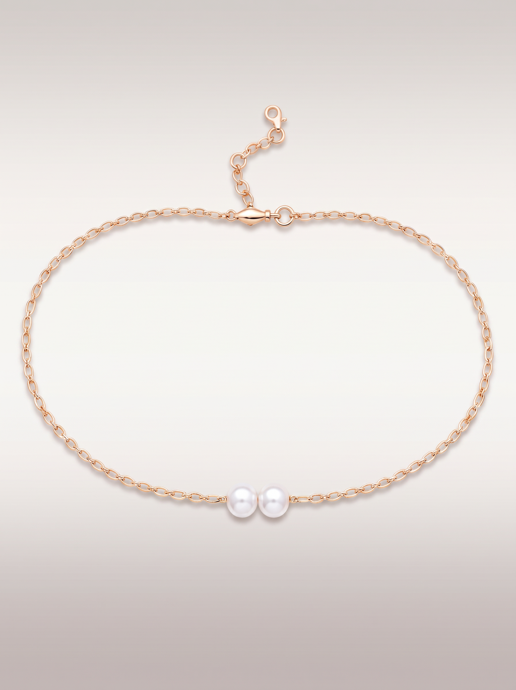 Bracelet Duo Perles à plat