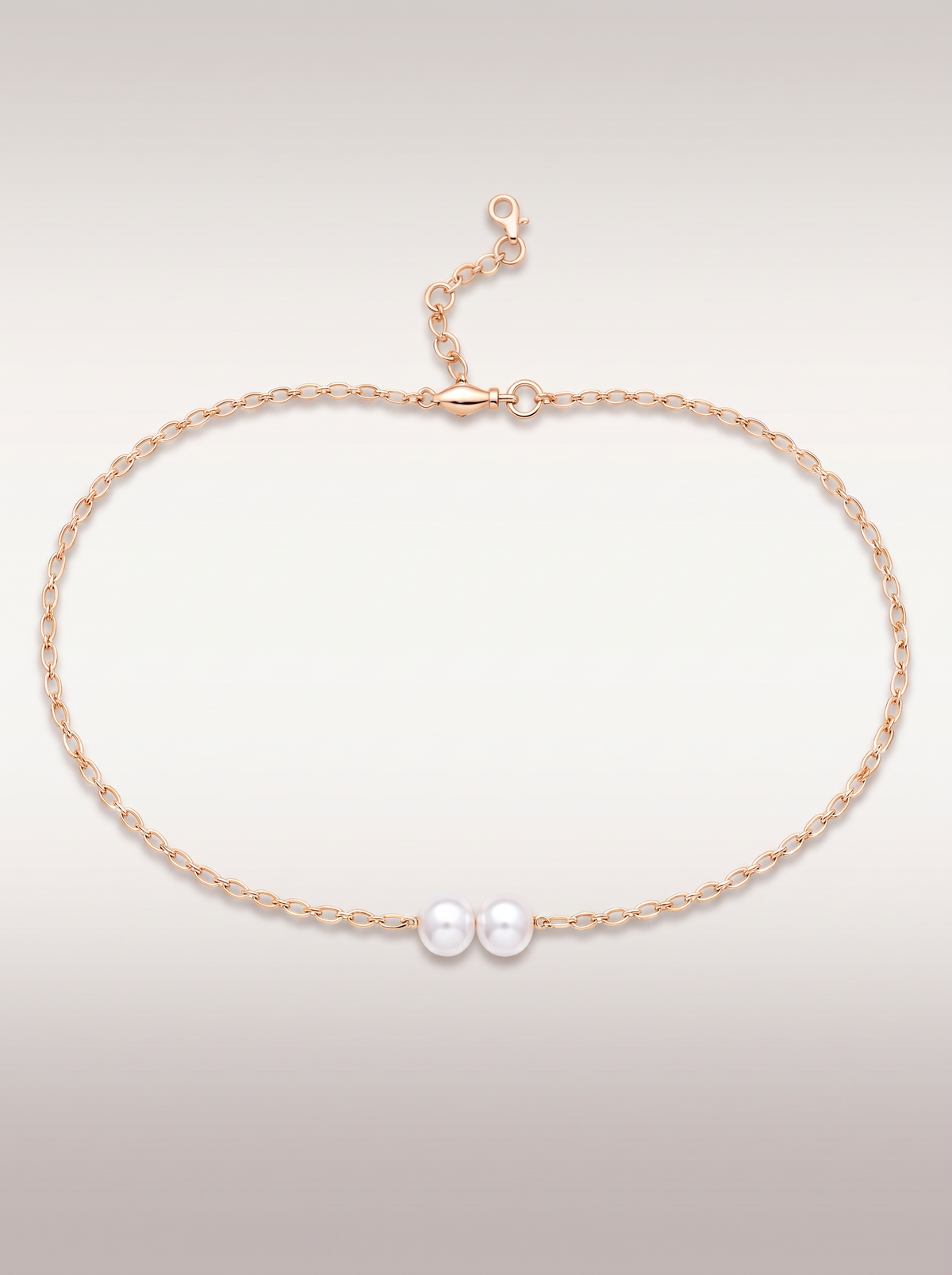 Bracelet Duo Perles à plat