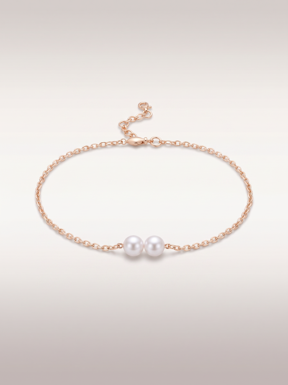 Bracelet Duo Perles — vue trois-quarts